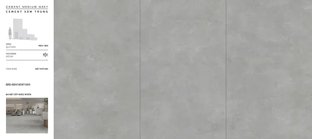 Cement xám trung BRD-M091809FY009