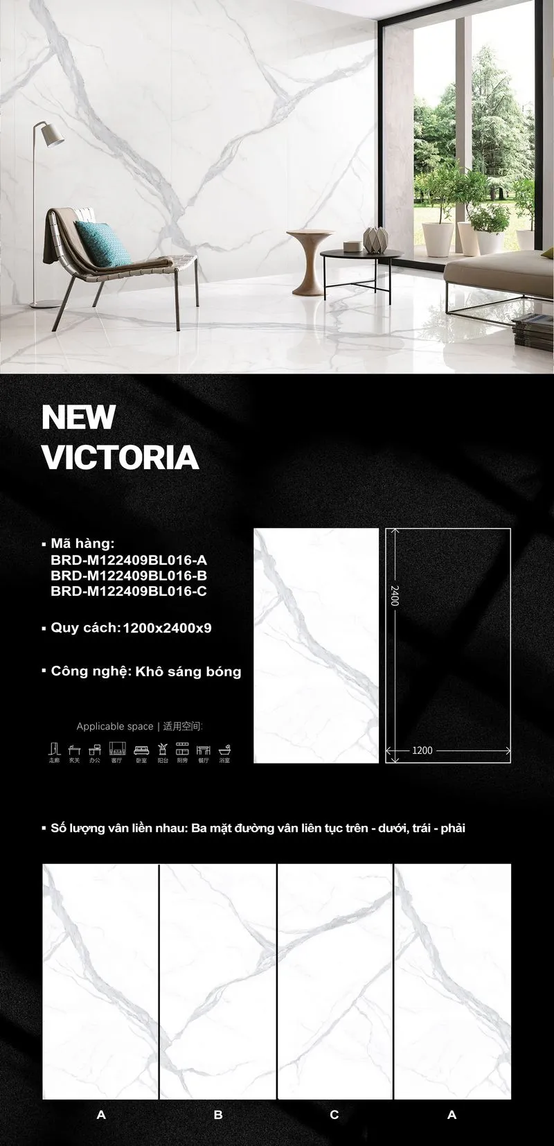New Victoria M122409BL016