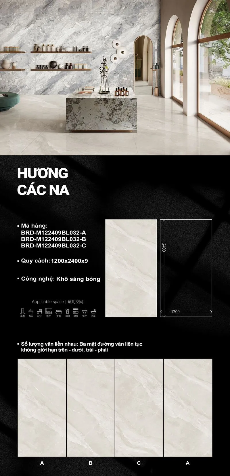 Hương các na M122409BL032